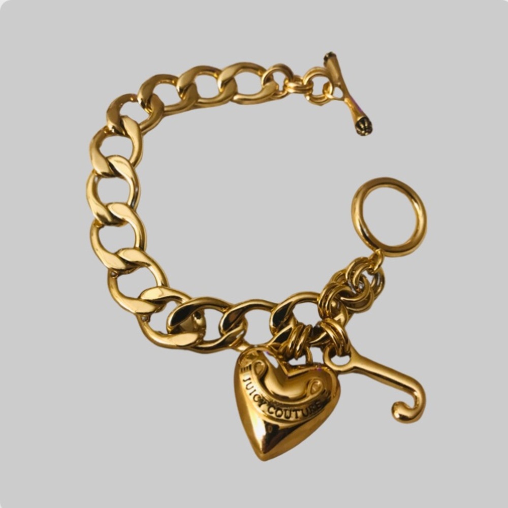 ‼️💥PRICE DROP ☄️ Juicy Couture Gold Tone Starter Bracelet - Picture 3 of 9